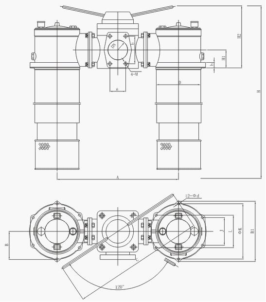 SRFB回油过滤器剖面图